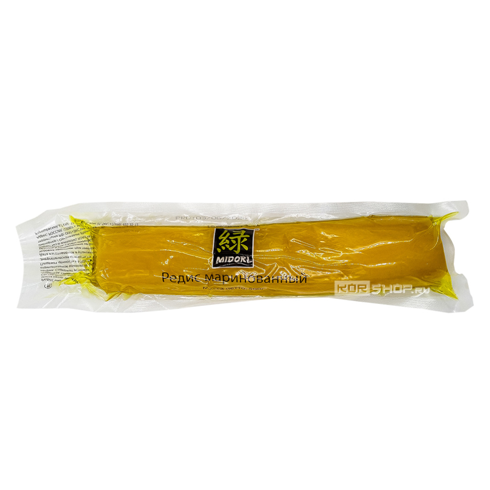 Маринованная редька дайкон (Такуан) Midori, Китай, 500 г