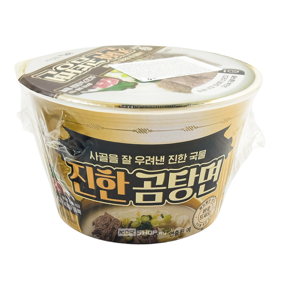 Лапша б/п со вкусом говядины в белом бульоне Гомтан Gomtang Seimyeon, Корея, 191 г Лапша б/п со вкусом говядины в белом бульоне Гомтан Gomtang Seimyeon, Корея, 191 г