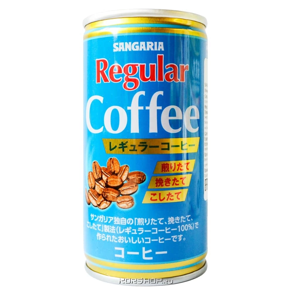 Кофе с молоком и сахаром Sangaria Regular Coffee, Япония, 190 г Кофе с молоком и сахаром Sangaria Regular Coffee, Япония, 190 г