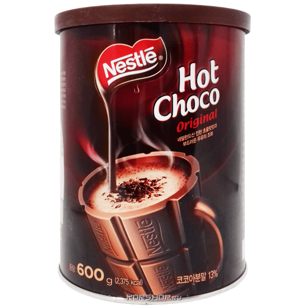 Растворимый какао-напиток Hot Choco Original Nestle, Корея, 600 г