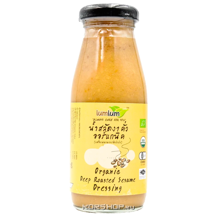 Органический кунжутный соус Lum Lum, Таиланд, 175 мл Органический кунжутный соус Lum Lum, Таиланд, 175 мл