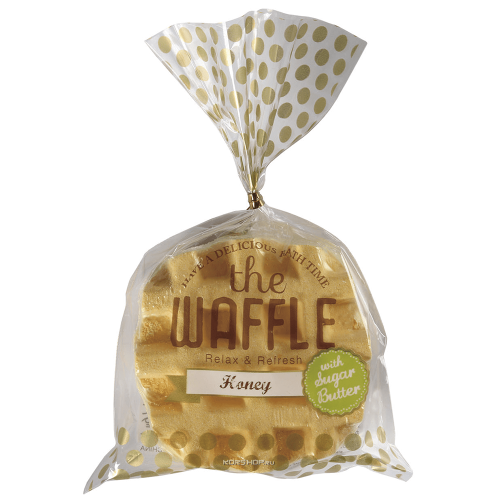 Соль для ванны с ароматом меда Novopin Waffle Kokubo, Япония, 50 г
