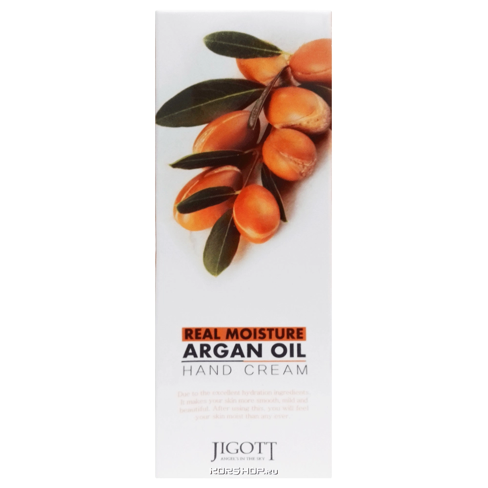 Крем для рук с аргановым маслом Real Moisture Jigott, Корея, 100 г