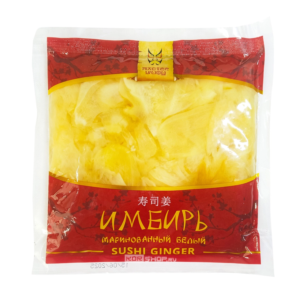 Имбирь маринованный белый для суши «Мастер Шифу», Китай, 300 г Имбирь маринованный белый для суши «Мастер Шифу», Китай, 300 г