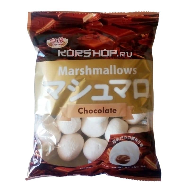 Маршмеллоу с шоколадной начинкой, Тайвань, 100 г