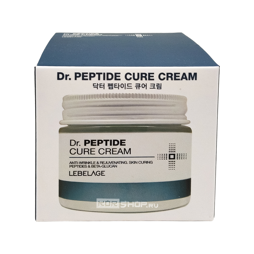 Антивозрастной крем для лица с пептидами (Dr. Peptide Cure Cream) Lebelage, Корея, 70 мл