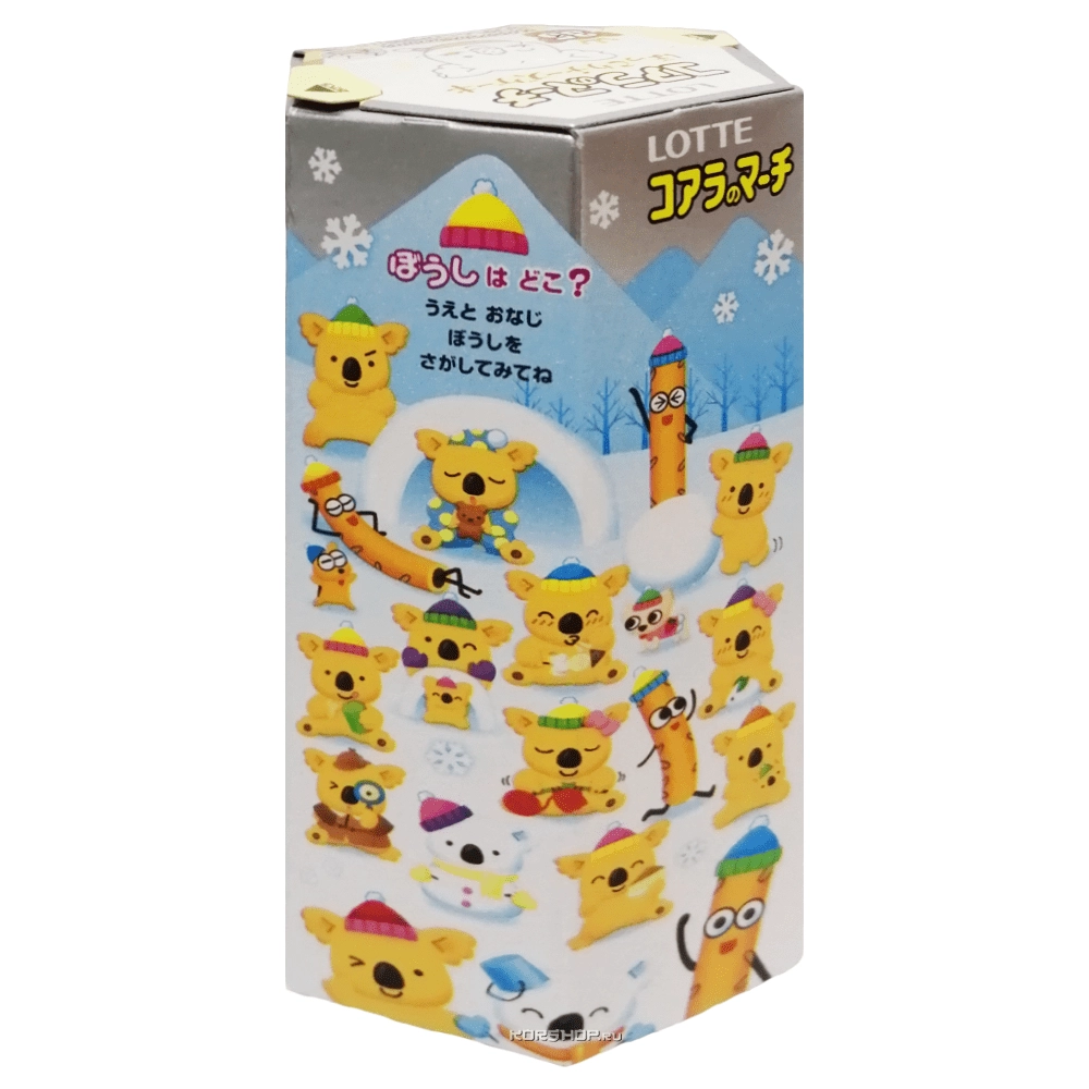Печенье с шоколадной начинкой со вкусом сыра Koala's March Lotte, Япония, 48 г