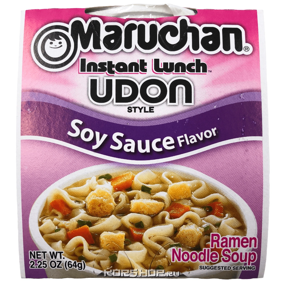 Лапша б/п со вкусом соевого соуса Instant Lunch Maruchan, США, 64 г.