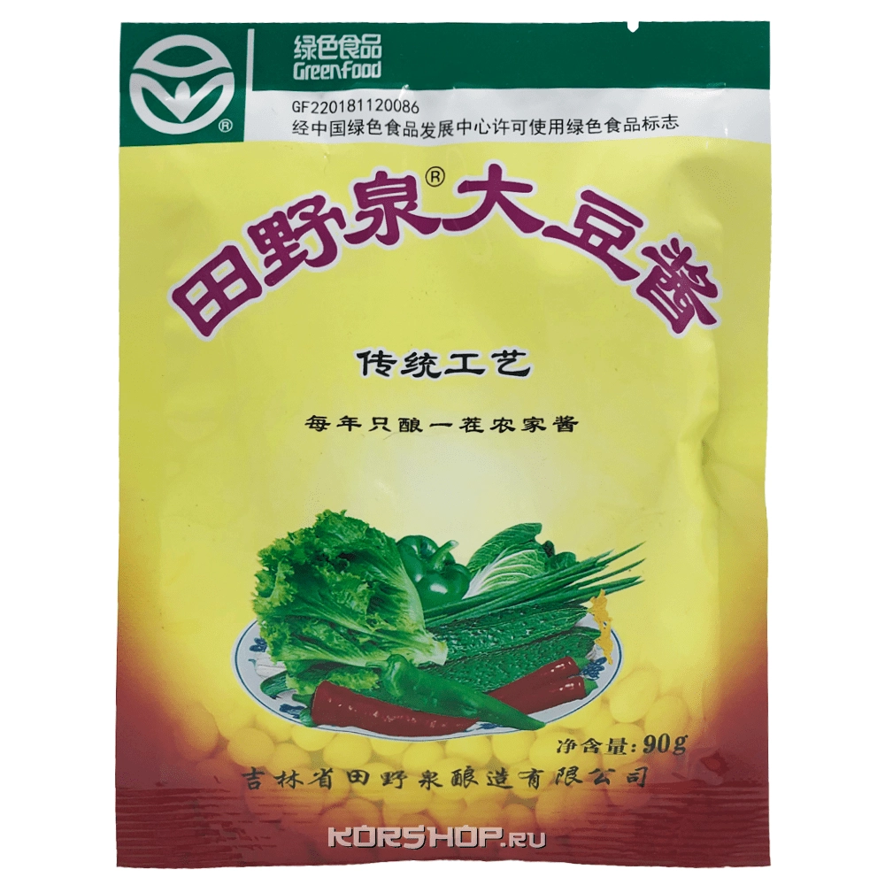 Соевая паста Tianyequan, Китай, 90 г.