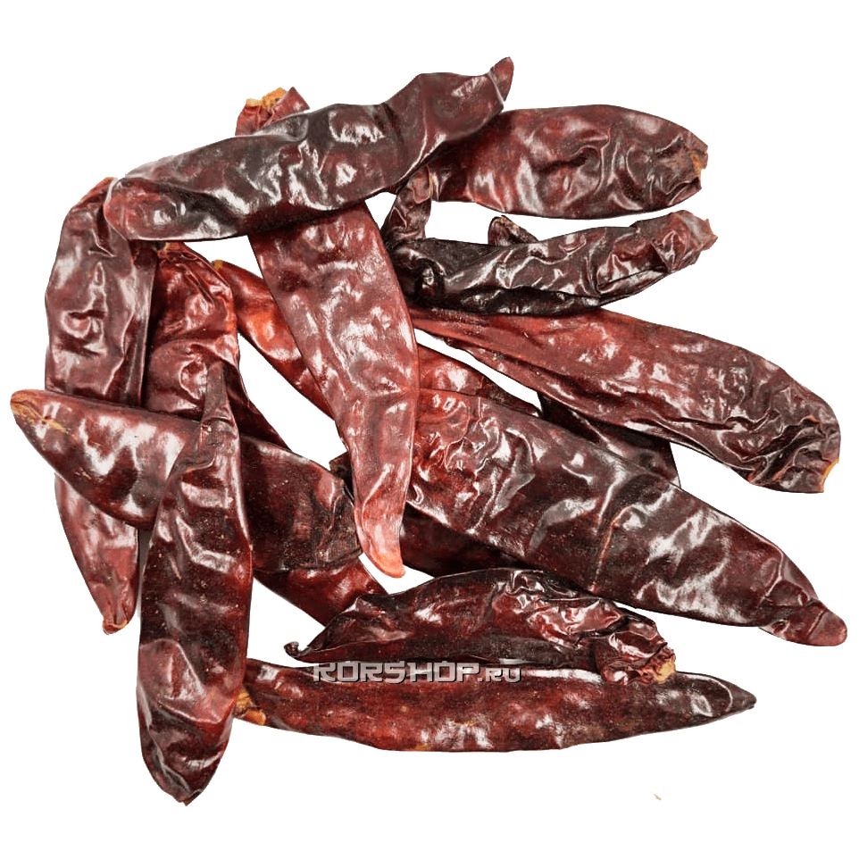 Перец красный острый сушеный стручки (250 г)