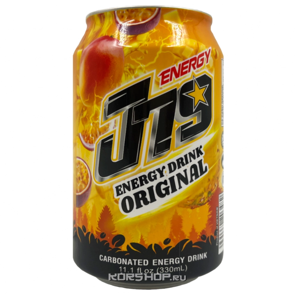 Энергетический напиток с манго и маракуйей J79, Вьетнам, 330 мл