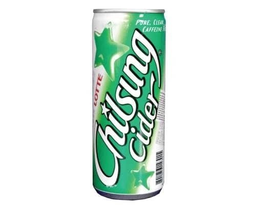 Напиток газированный Chilsung Cider (Чильсон Сайдр), Lotte 250 мл