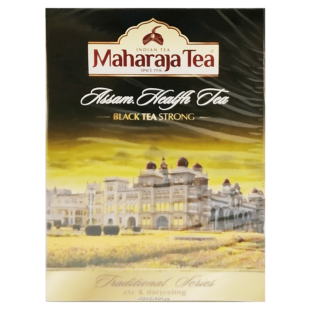 Чай индийский купаж Ассама и Дарджилинга "Здоровье" Maharaja Tea, Индия, 100 г Чай индийский купаж Ассама и Дарджилинга "Здоровье" Maharaja Tea, Индия, 100 г