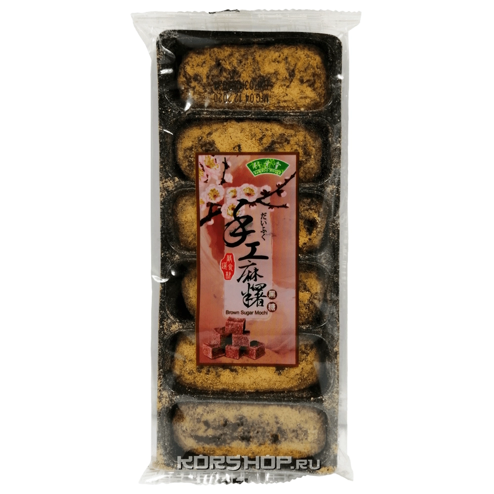 Моти с коричневым сахаром Bamboo House, Тайвань, 180 г. Моти с коричневым сахаром Bamboo House, Тайвань, 180 г.