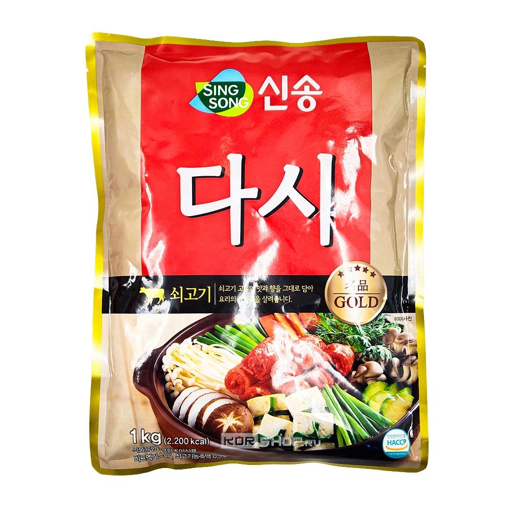 Приправа со вкусом говядины «Дасида» SingSong, Корея, 1 кг