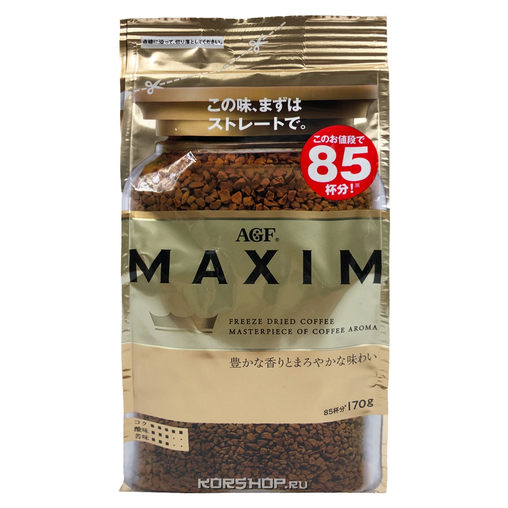 Растворимый кофе Голд Бленд Maxim AGF, Япония, 170 г Растворимый кофе Голд Бленд Maxim AGF, Япония, 170 г