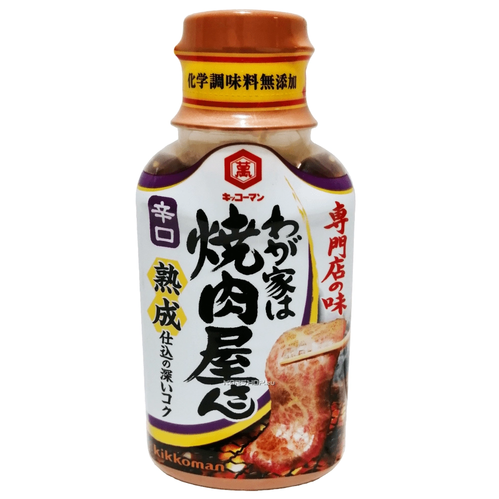 Острый соус для мяса Якинику Kikkoman, Япония, 210 мл Острый соус для мяса Якинику Kikkoman, Япония, 210 мл