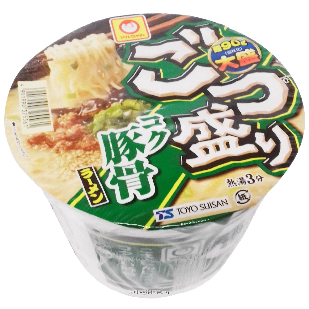 Суп-лапша быстрого приготовления со вкусом свинины, чесноком и кунжутом Рамен Тонкацу Toyo Suisan, Япония, 115 г. Суп-лапша быстрого приготовления со вкусом свинины, чесноком и кунжутом Рамен Тонкацу Toyo Suisan, Япония, 115 г.