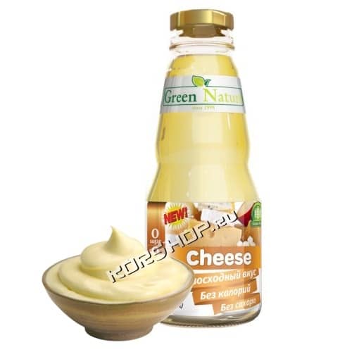 Бескалорийный сырный соус Cheese Sauce GreenNature, 200 мл