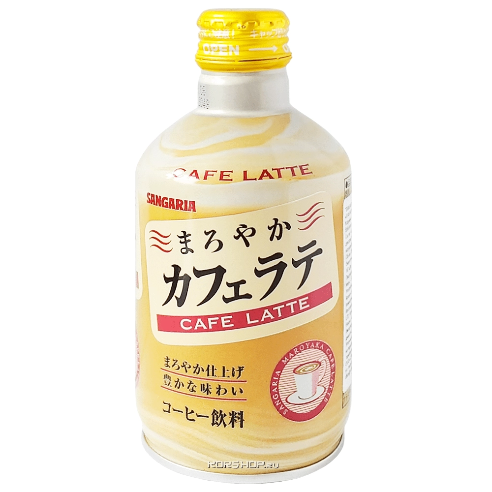 Кофейный напиток с молоком и сахаром Sangaria Regular Latte, Япония, 280 мл Кофейный напиток с молоком и сахаром Sangaria Regular Latte, Япония, 280 мл