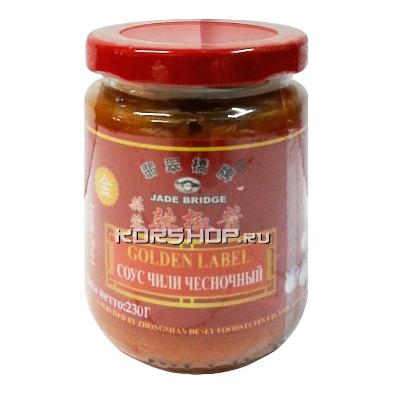 Чесночный чили соус Jade Bridge, Китай, 230 г