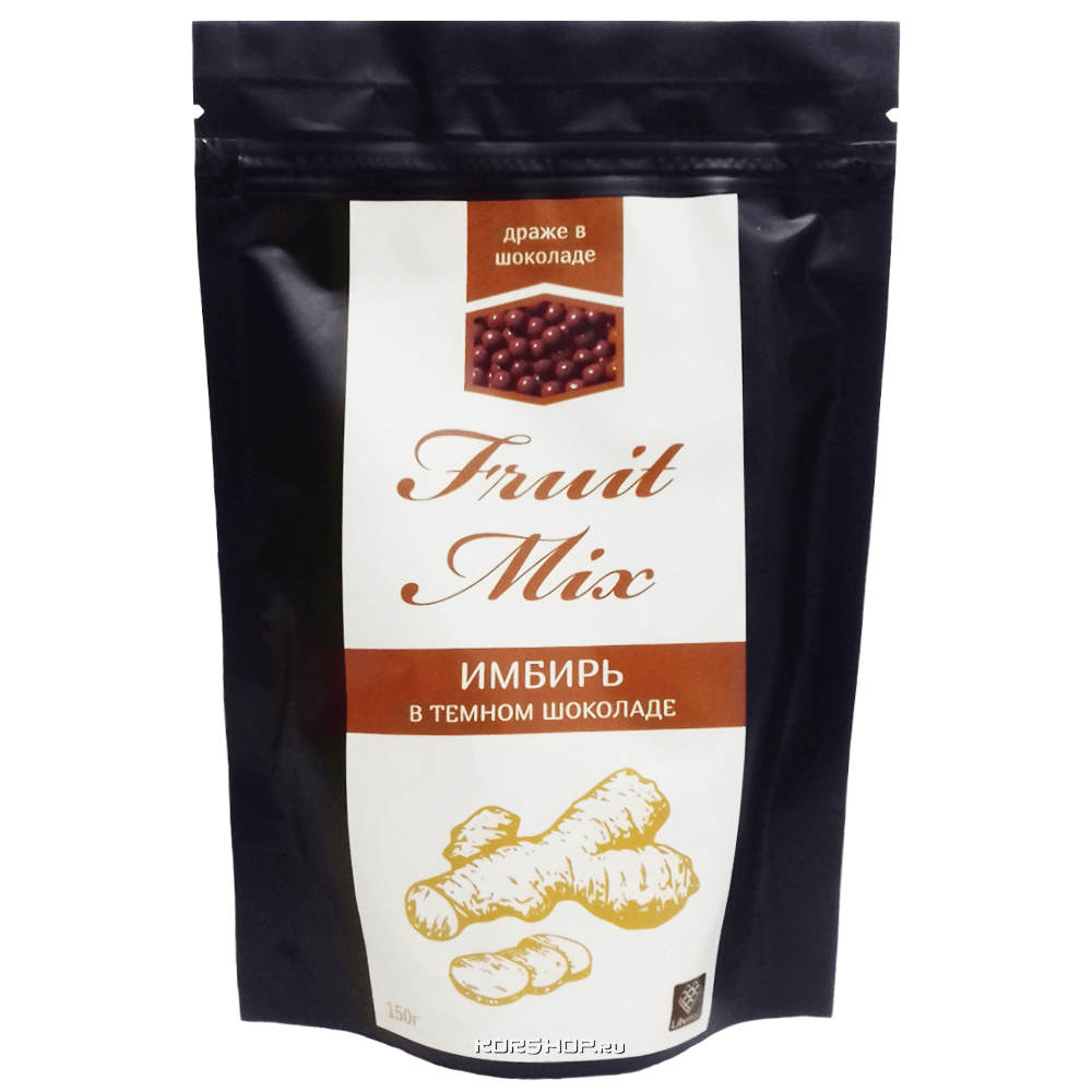Имбирь в темном шоколаде Fruit Mix, 150 г