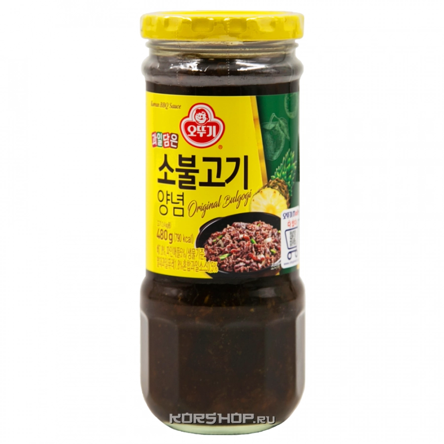 Соус-маринад для говядины Пулькоги Оттоги/Ottogi, Корея, 480 г