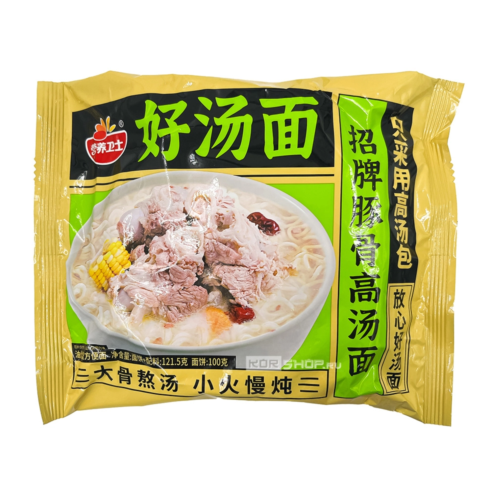 Лапша б/п с бульоном тонкоцу (из свиных костей) Good Soup Yingyang Weishi, Китай, 121,5 г Лапша б/п с бульоном тонкоцу (из свиных костей) Good Soup Yingyang Weishi, Китай, 121,5 г