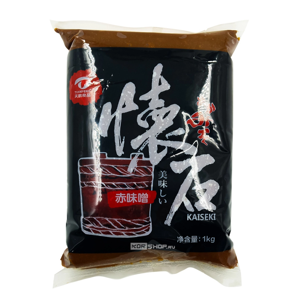 Мисо-паста соевая красная Ака мисо Kaiseki TianPeng Aka Miso (Китай), 1 кг