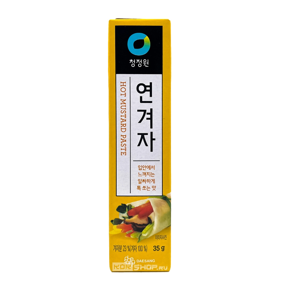 Горчица острая готовая ChungJungWong Daesang, Корея, 35 г