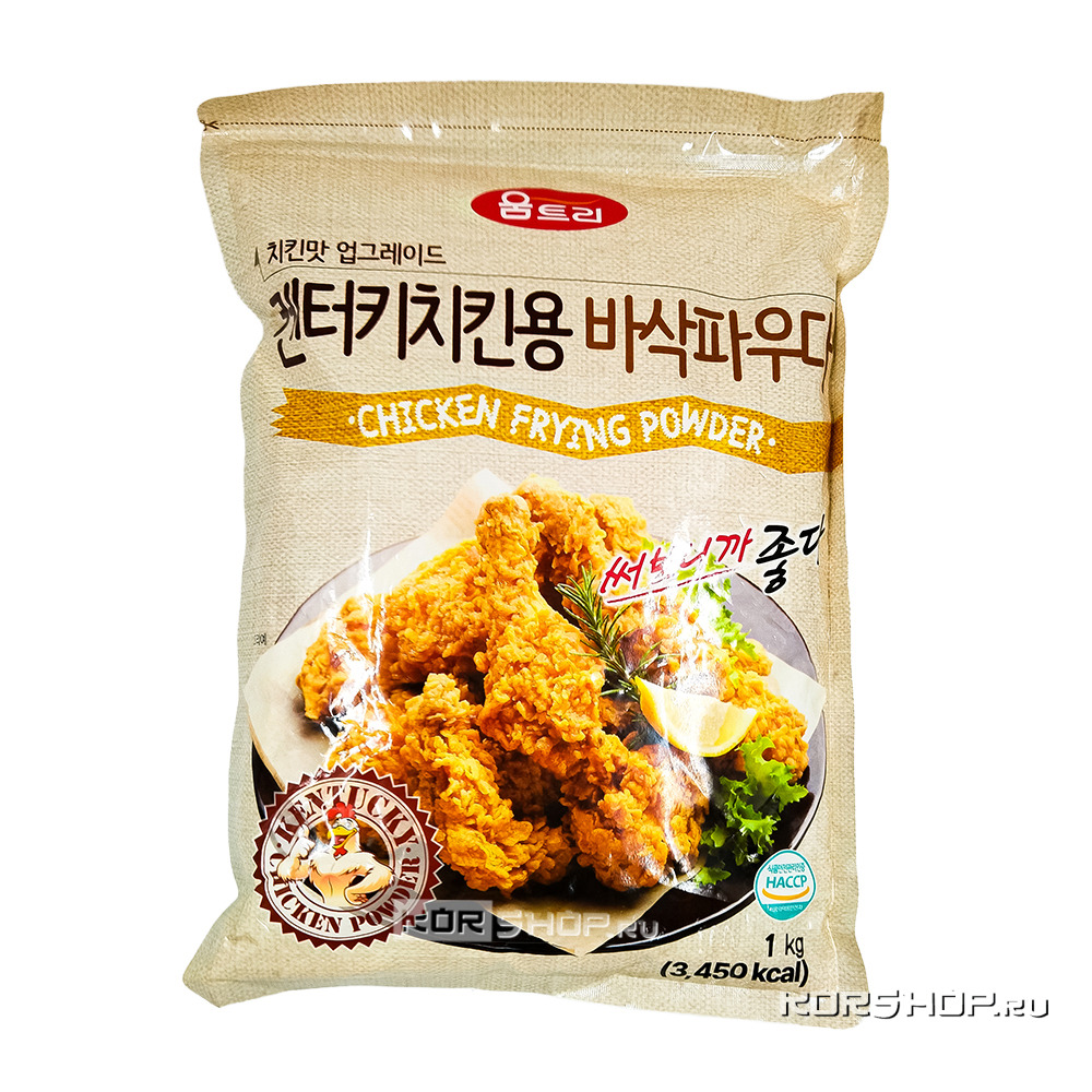 Мучная смесь для приготовления курицы по-кентуккийски Вумтри / Woomtree, Корея, 1 кг