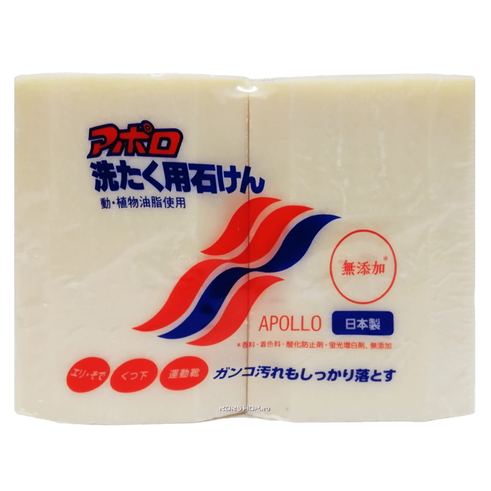 Мыло для стирки Daiichi Apollo (2 шт.), Япония,140 г Мыло для стирки Daiichi Apollo (2 шт.), Япония,140 г
