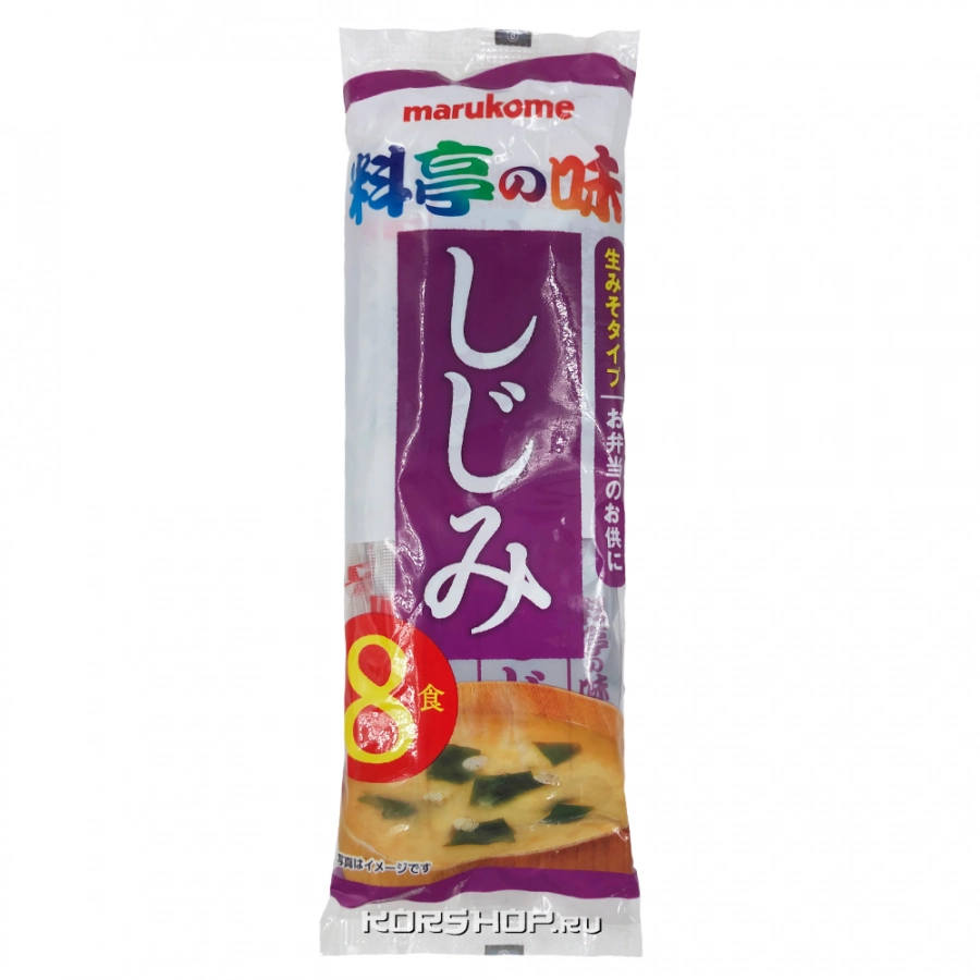 Мисо суп с моллюсками Сидзими Marukome (8 порций), Япония, 152 г. Мисо суп с моллюсками Сидзими Marukome (8 порций), Япония, 152 г.