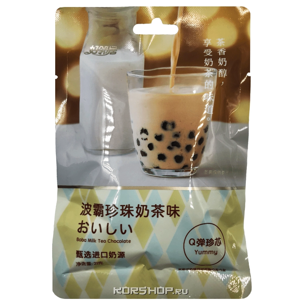 Жевательные конфеты с молочным вкусом Hollygee, Китай, 23 г Жевательные конфеты с молочным вкусом Hollygee, Китай, 23 г