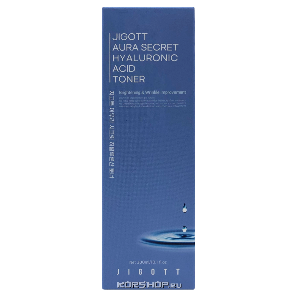 Тонер для лица с гиалуроновой кислотой Jigott, Корея, 300 мл Тонер для лица с гиалуроновой кислотой Jigott, Корея, 300 мл