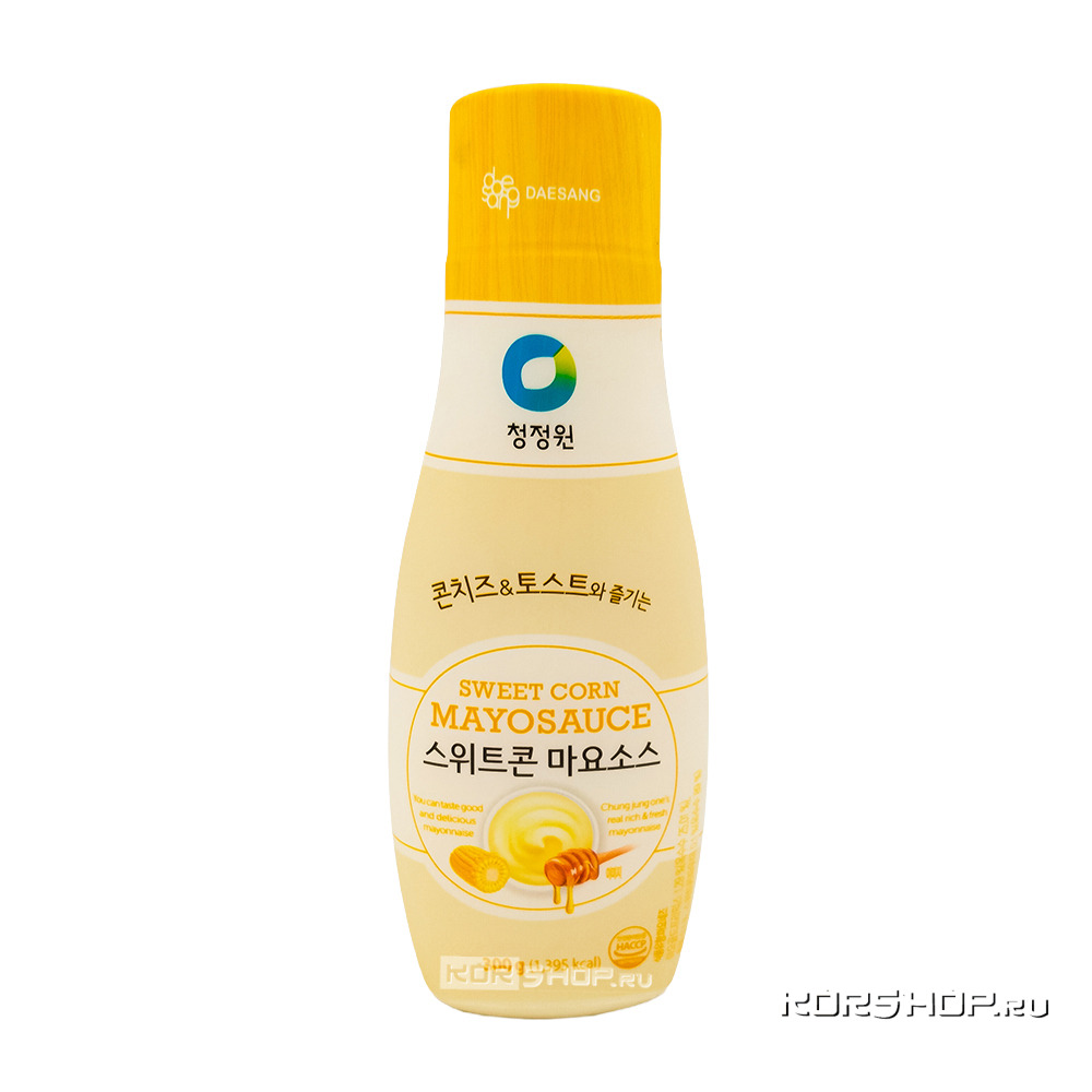 Майонезный соус со вкусом сладкой кукурузы (Sweet Corn Mayosauce) Daesang, Корея, 300 г Майонезный соус со вкусом сладкой кукурузы (Sweet Corn Mayosauce) Daesang, Корея, 300 г