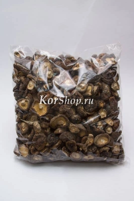 Грибы Шиитаке крупные сушеные 500 г (развес.)