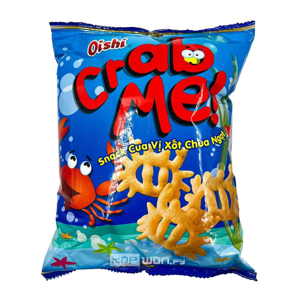 Чипсы со вкусом краба Crab Me Oishi, Вьетнам, 35 г