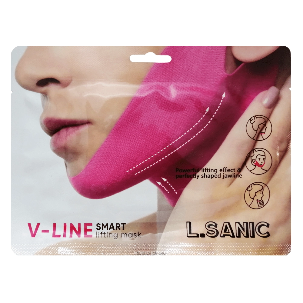 Маска бандаж для коррекции овала лица V-Line L.Sanic, Корея, 11 г