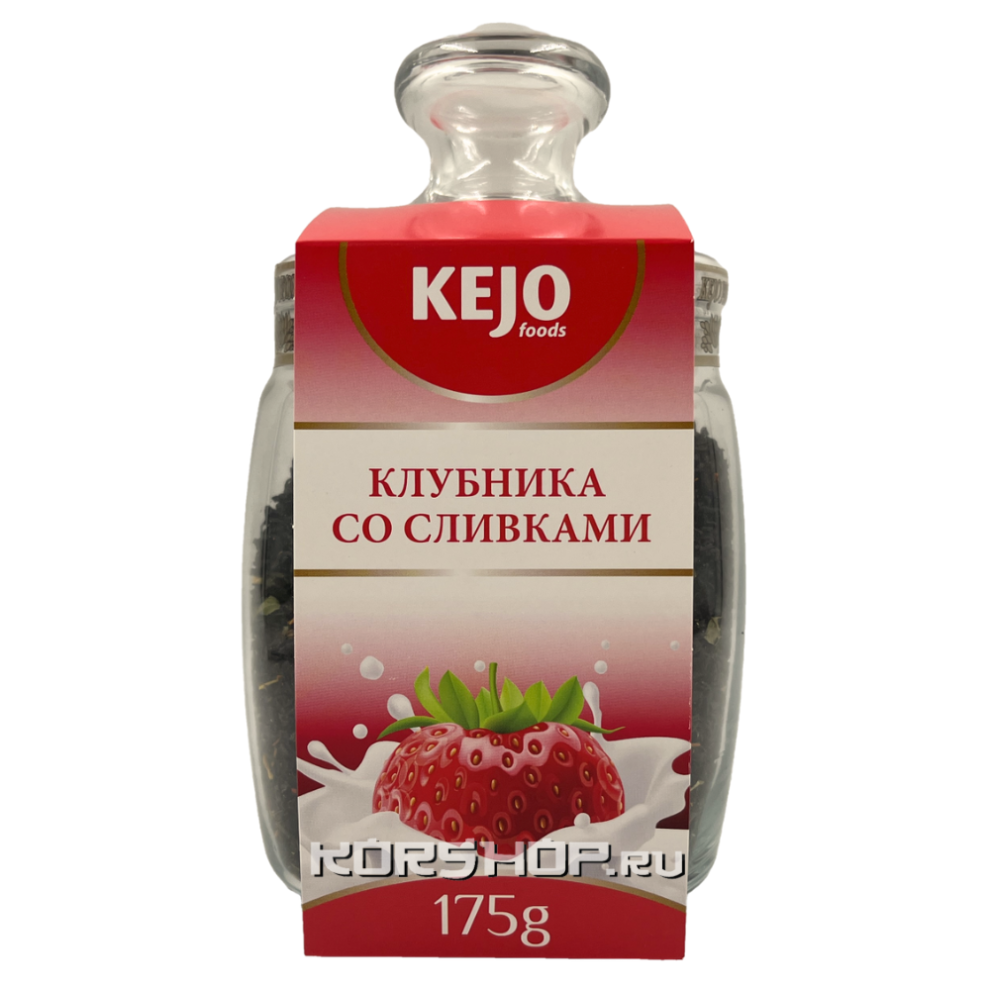 Чай Клубника со сливками Kejo, Россия, 175 г