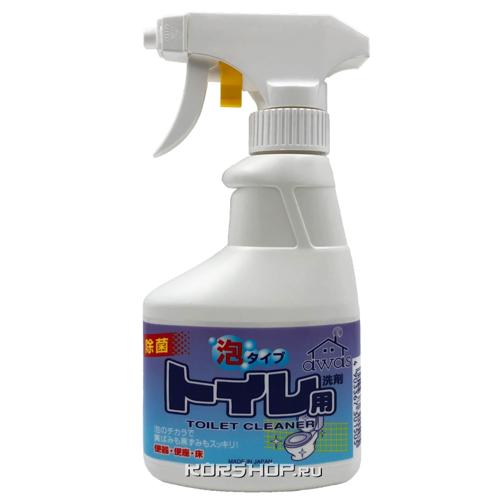 Пеномоющее средство для туалета Toilet Cleaner Rocket Soap, Япония, 300 мл Пеномоющее средство для туалета Toilet Cleaner Rocket Soap, Япония, 300 мл