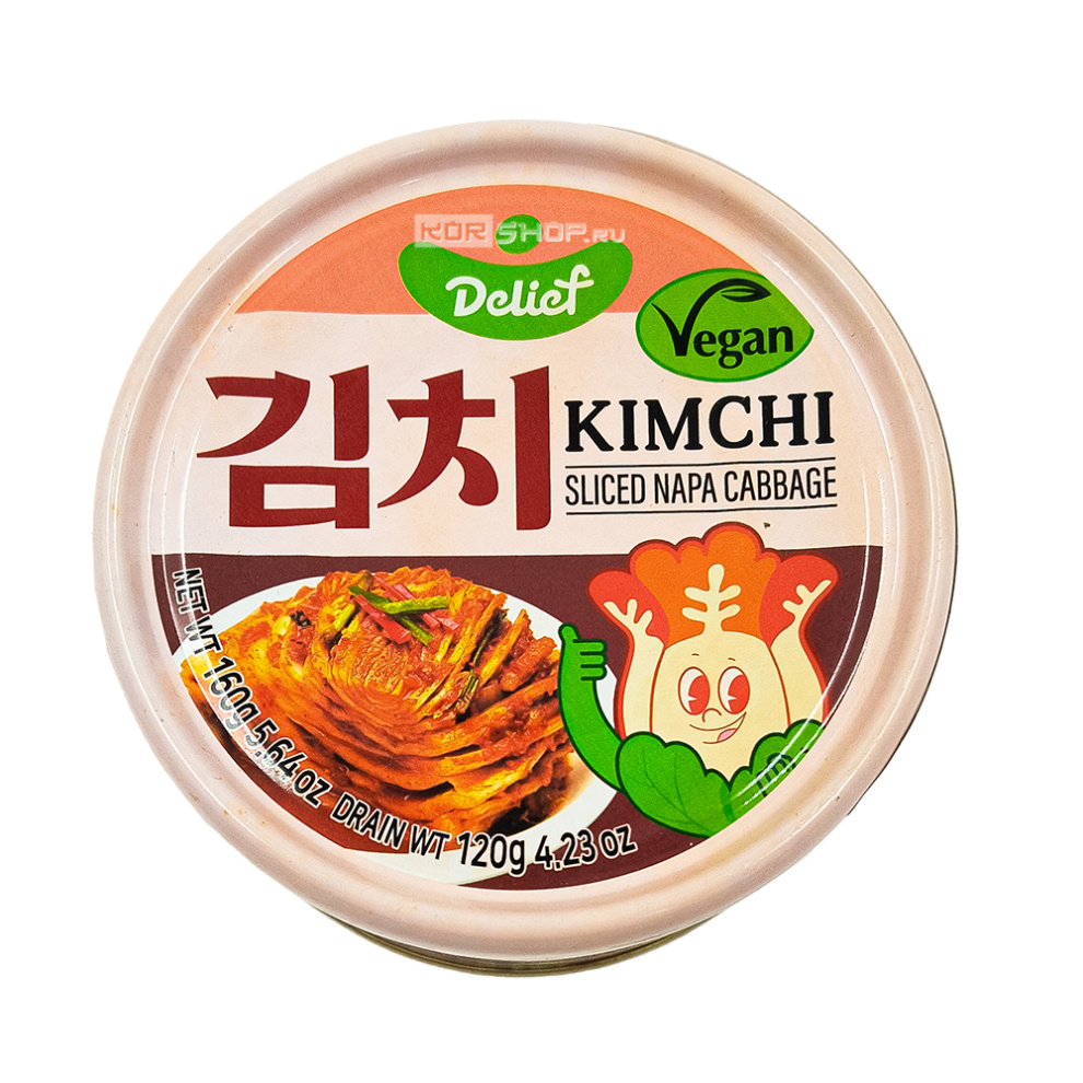 Кимчи из пекинской капусты Delief, Корея, 160 г