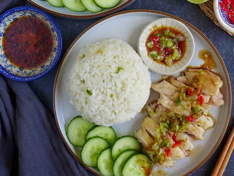 Лучшие рецепты хайнаньский куриный рис (хайнань цзи)