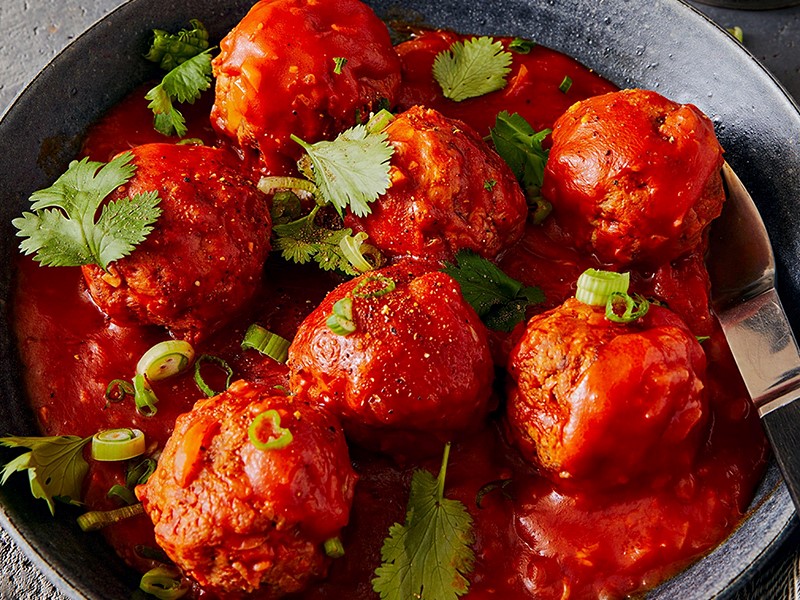 Популярный рецепт фрикадельки в томатном соусе (xíu mai)