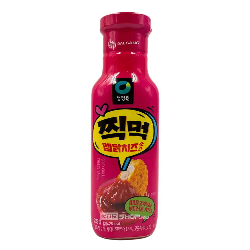 Острый сырный чили-соус Spicy Chilli Cheese Sauce Daesang, Корея, 250 г