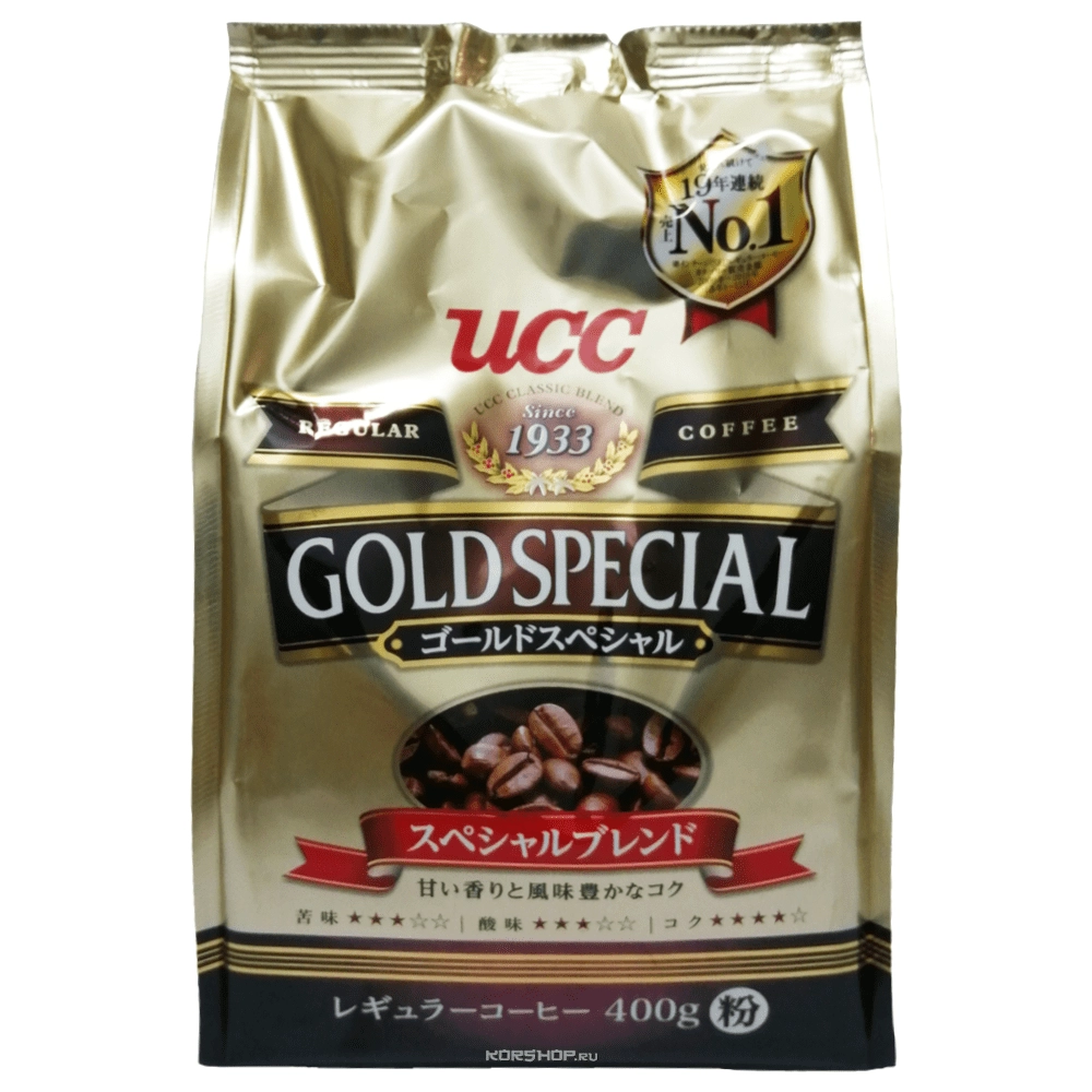 Молотый кофе Спешиал Gold Special UCC, Япония, 400 г Молотый кофе Спешиал Gold Special UCC, Япония, 400 г