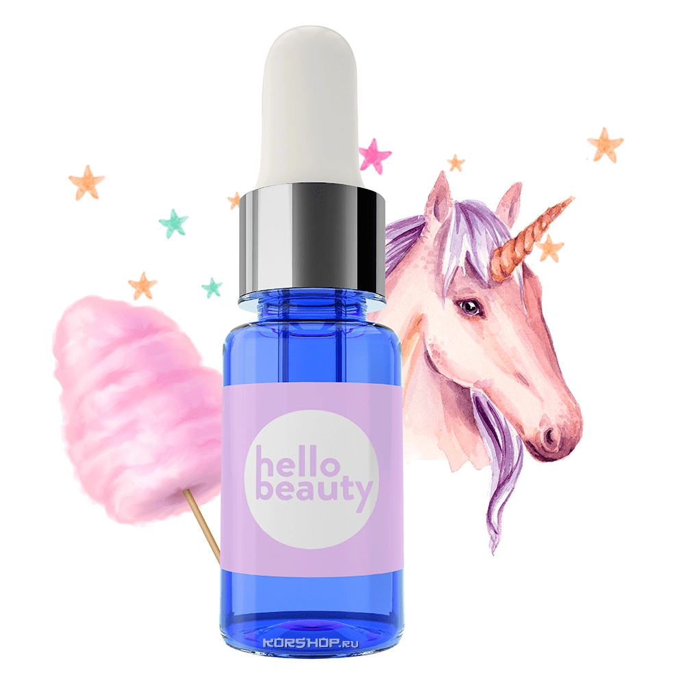 Сыворотка для жирной кожи головы с растительными сахарами и аминокислотами Hello Beauty, 30 мл