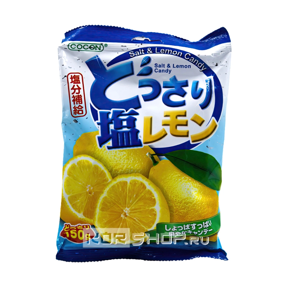 Карамель леденцовая фруктовая Лимон Cocon, Малайзия, 150 г Карамель леденцовая фруктовая Лимон Cocon, Малайзия, 150 г
