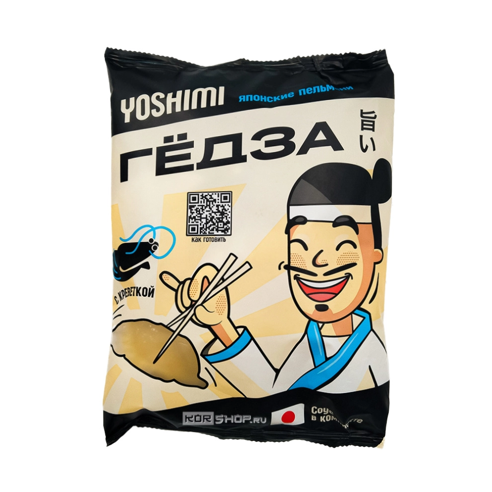 Пельмени гедза с креветками Yoshimi, 400 г Пельмени гедза с креветками Yoshimi, 400 г