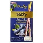 Соломка Glico Pocky со вкусом голубики, Тайвань, 35 г